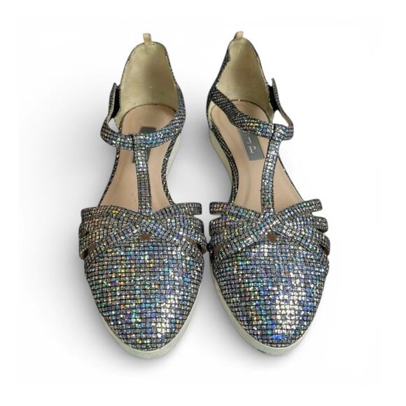 SJP by Sarah Jessica Parker Shoes - SJP by Sarah Jessica Parker “Meteor” Crystal Ballet Flats 36 Sparkle Shimmer